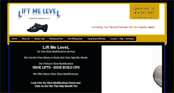 Desktop Screenshot of liftmelevel.com