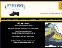 Tablet Screenshot of liftmelevel.com
